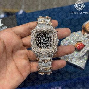 Reloj de Cristal de Lujo para Mujer Charm Jewells, Cuadrado, Analógico, de Cuarzo, con Correa de Acero Inoxidable de 18 mm, Cierre Plegable, Estilo Joyería de Moda - Product Image 3