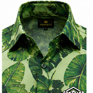 เสื้อเชิ้ตแขนสั้นพิมพ์ลายกราฟิกแฟชั่นสำหรับผู้ชาย เสื้อลำลองสุดหรู ตัดเย็บทันสมัยด้วยผ้าระบายอากาศได้ดี - Product Image 3