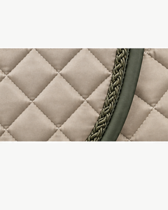 Almohadilla de Silla de Montar de Lujo para Equitación, Acolchado de Diamantes Rojo, con Logotipo y Colores Personalizados, para Carreras Ecuestres, Almohadillas de Silla de Montar Multiusos - Product Image 4