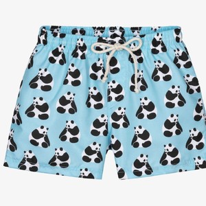 Shorts de bain pour bébé et tout-petit en coton 100% écologique, séchage rapide, personnalisables avec logo, style décontracté – Grande Vente - Product Image 4
