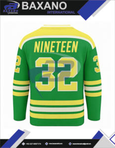 Jersey de Hockey sobre Hielo de Malla de Poliéster Chi Eta Phi, Jersey de Hockey Personalizado Sublimado OEM para Ropa Deportiva de Equipo - Product Image 5