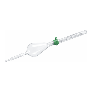 Frasco de repuesto de vidrio borosilicato PYREX de 2000 mL con uniones cónicas estándar para aparato Kuderna-Danish - Product Image 2