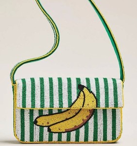 Luxury Bead Shoulder Purse <b>Black</b> Seed Bead Embroidered <b>Evening</b> Clutch Crossbody Handbag - Product Image 4