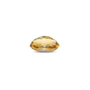 Natural Cat's Eye Citrine Loose Gemstone-6.9 Carat Yellow Excellent Cut Certified Wholesale - Product Image 3