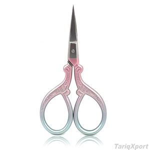 Ciseaux à ongles incurvés en acier inoxydable de qualité supérieure, lame de précision tranchante, légers, réutilisables, outil de soin des cuticules - Product Image 4