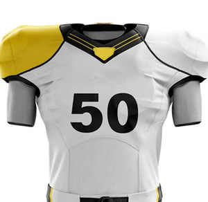 Uniforme de Fútbol Americano Transpirable al por Mayor, Servicio OEM, Tallas y Colores Personalizados, Logotipos y Números Personalizados, Alta Calidad - Product Image 5