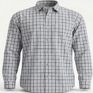 Camisa Clásica a Cuadros para Hombre, Casual y Formal, de Algodón y Poliéster, Precio al por Mayor, Elección Inteligente - Product Image 2