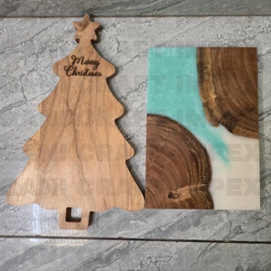 Tabla de Cortar y Servir de Madera y Resina Epoxi Hecha a Mano, Pulida y Duradera para Uso en el Hogar, Hoteles y Restaurantes - Product Image 6