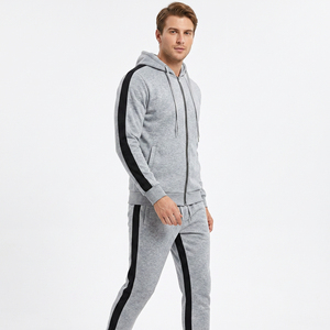 Ensemble deux pièces décontracté pour homme en velours côtelé léger et respirant, avec pantalon et veste à manches longues, idéal pour le printemps et l'automne - Product Image 6