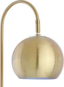 Elegant Brass Gold White Marble Base LED Table <b>Lamp</b> Modern Arched Task <b>Lamp</b> for Home Office Bedroom Decor - Product Image 3