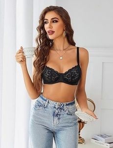 Soutien-gorge push-up en coton sans coutures pour femmes, confortable pour un usage quotidien - Product Image 2