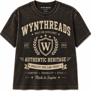 T-shirt tricoté pour homme, délavé à l'acide, 100% coton, col rond côtelé, coupe classique, manches courtes, haute qualité, logo personnalisé, vente en gros - Product Image 1