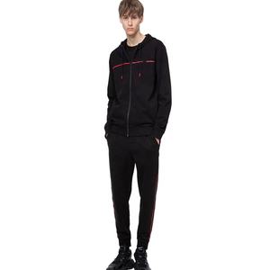 Wholesale Plain Cotton Fitted Jogger Sports Set Jumpsuit High Quality Custom Made logo Sports Zip Tracksuit in Wholesale Prices - Product Image 1