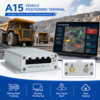 Traceur de véhicule A15 4G Cat.1 BeiDou avec récepteur multi-fréquences, indice de protection IP51, température de fonctionnement de -20 à 75°C pour la télémétrie de flotte