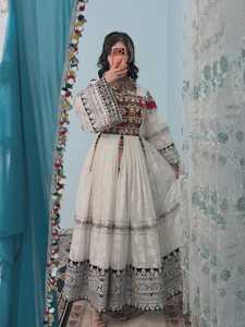 Robes afghanes Kuchi pour femmes, très demandées, pour mariage et fêtes, brodées à la main, respirantes, grandes tailles, robe afghane pour femmes. - Product Image 3