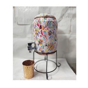 Dispensador de Bebidas Ecológico de Cobre para Exteriores, Refresco Premium para el Hogar, Diseñado para Servir Bebidas de Forma Eficiente, Elegancia Residencial - Product Image 5