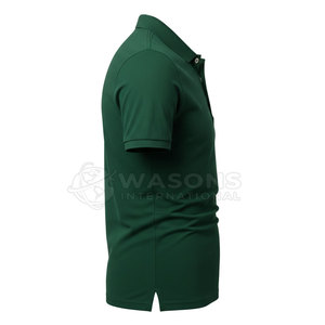 เสื้อยืดผู้ชายทรงเข้ารูปคุณภาพสูง สีตามสั่ง พร้อมโลโก้แบบกำหนดเอง ผ้าคอตตอนถักเนื้อแน่น แขนสั้น - Product Image 2