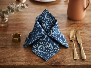 <b>Blue</b> Floral Printed Handmade Bohemian <b>Cushion</b> <b>Cover</b> Knitted Combed Cotton Fabric Eco Friendly Shrink Resistant Customizable Home - Product Image 4