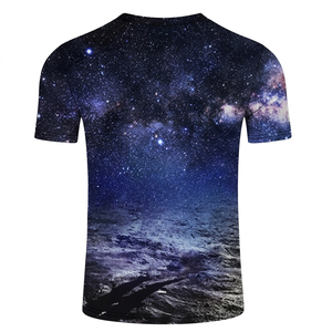 Camiseta gráfica 3D Galaxy Astronaut Moon Landing para hombre – Impresión integral de alta definición - Product Image 3