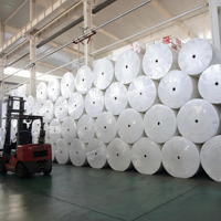 Hochwertige Recycling-Papierrolle Umweltfreundliche Weiche Jumbo-Rolle mit Anpassbarem Logo Mutterrolle