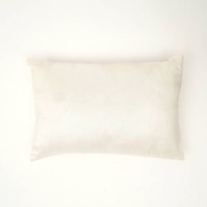 Cuscino Decorativo in Poliestere 100% Avorio con Ricami e Perline, Morbido ed Elegante, 24x16 - Product Image 4