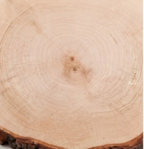 Tabla de Cortar Redonda de Madera Natural con Borde Natural, Diseño Novedoso, para Servir - Product Image 2