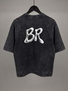 เสื้อยืดครอปทรงโอเวอร์ไซส์สไตล์วินเทจสตรีทแวร์ผ้าคอตตอนหนานุ่มพิมพ์ลายกราฟิกยูนิเซ็กซ์แฟชั่นลุคย้อนยุค - Product Image 3