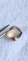 Pierre de soleil d'Oregon naturelle, scintillement argenté, taille coussin 12 mm, grandes tailles disponibles pour la vente en gros, pierres précieuses en vrac pour la fabrication de bijoux