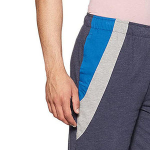 Shorts Bermuda pour Hommes en Tissu Non Tissé Écologique, Couleur Unie, Style Sportif, avec Taille Élastique, Vêtement Décontracté - Product Image 4