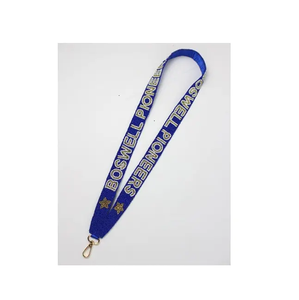 Texas Longhorns Beaded <b>Strap</b> with Raised Text Fashionable Bag Accessory - Product Image 3