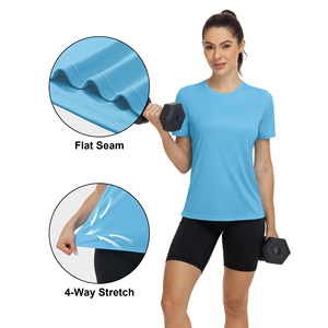 Women Half Sleeve Rash Guard Athletic <b>Compression</b> For Surfing Swimming Fitness Training <b>Shirt</b> Flexible Fabric Quality Sportswear - Product Image 3