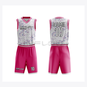 Maillot de basket-ball professionnel à séchage rapide et respirant avec option grande taille, nom d'équipe personnalisable imprimé - Product Image 1