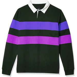 Camisas Polo Personalizadas para Hombre, Camisa de Manga Larga Tejida, Ropa Casual de Moda, Camisa Polo de Golf para Exteriores, Algodón con Spandex - Product Image 5