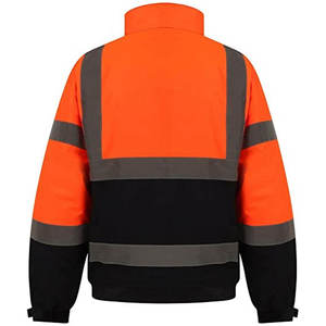 Veste de sécurité réfléchissante légère sur mesure pour hommes, vêtements de travail robustes à prix raisonnable avec service OEM - Product Image 2