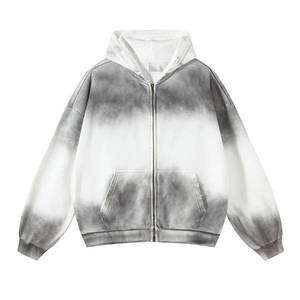 Sudadera con Capucha para Mujer, Diseño 2026, Lavado Ácido, Efecto Desgastado, con Logotipo Personalizado, Mangas Largas, Felpa de Algodón, para Invierno - Product Image 5