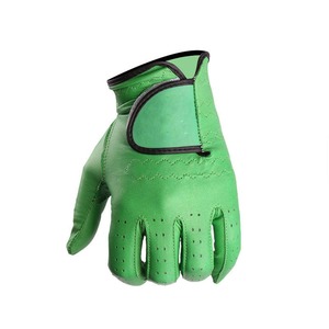 Couleurs personnalisées, logo personnalisé, gants de golf en cuir de cabretta d'Indonésie doux et respirant, pour hommes/femmes, main gauche, accessoires de golf - Product Image 3