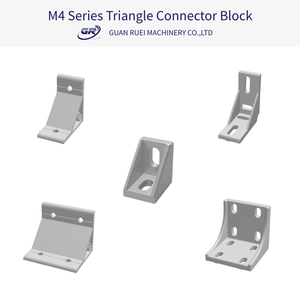 Bloc de connexion triangulaire / Structures de châssis de machine / Postes de travail et bancs de travail / Équipement d'automatisation / Assemblage de châssis modulaire - Product Image 1
