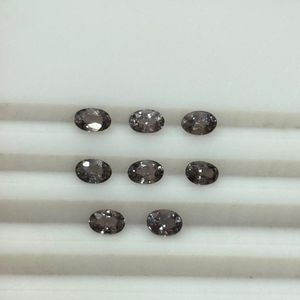 พลอยสปิเนลสีเทาธรรมชาติทรงรีขนาด 6x4 มม. คุณภาพสูงจากแทนซาเนีย สะอาดภายใน ไม่ผ่านการปรับแต่ง ขายส่ง - Product Image 3