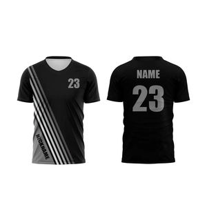 Proveedor de Camisetas de Fútbol de Alta Calidad, Camiseta de Fútbol Transpirable de Malla para Equipos, MOQ al por Mayor - Product Image 5