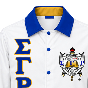 เสื้อแจ็คเก็ต Sigma Gamma Rho สำหรับผู้หญิง แบบมีซิป สไตล์กรีก สำหรับชมรมนักศึกษา  เสื้อกันลมแฟชั่น ชุดกีฬา ผู้ผลิตขายส่ง - Product Image 3