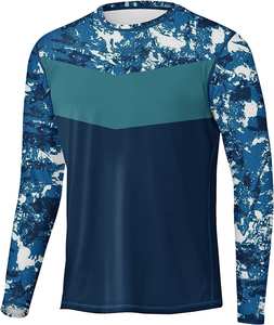 Camiseta de Pesca Personalizada, Sublimada por Completo, Manga Larga, Protección UV, Secado Rápido, Transpirable, Antibacteriana - Product Image 4