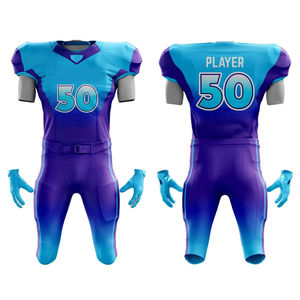 Good Quality Breathable Quick Dry Sublimation Tie Dye American Football Uniform for Unisex New Arrival Youth Adults Uniform <b>Sets</b> - Product Image 1