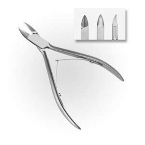 Coupe-ongles professionnel de luxe en acier inoxydable 12,5 mm à lame plate et droite, pointe durable et tranchante, pour usage adulte et podologie - Product Image 1