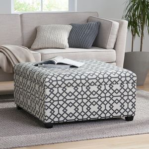 Richmond <b>Storage</b> Ottoman Stylish <b>Stool</b> with Hidden <b>Storage</b> Space - Product Image 6