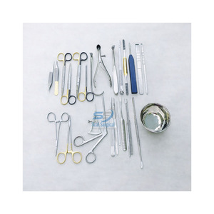 Juego de Instrumentos de Rinoplastia en Oferta, 25 Piezas, Juego de Instrumentos Quirúrgicos para Cirugía Nasal de Calidad Premium, Acero Inoxidable Reutilizable - Product Image 1