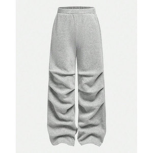 Unisex Custom Logo Hooded Front Gym Wear Track Suit 2PCS <b>Zip</b>-<b>Up</b> <b>Jacket</b> Pants Solid Pattern for Winter Bulk Order - Product Image 6