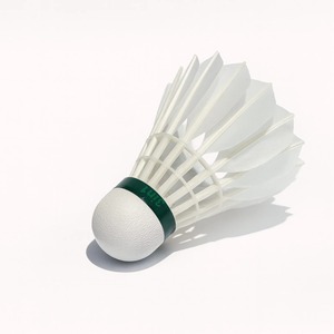 Volante de Bádminton Estándar de Plumas de Ganso con Cabeza de Corcho PU, Duradero, para Entrenamiento - Product Image 6