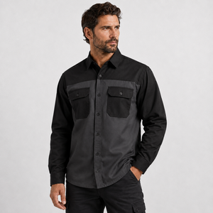 Camisa de trabajo de alta calidad que ofrece comodidad transpirable, construcción robusta y rendimiento confiable durante todo el día de trabajo. - Product Image 1