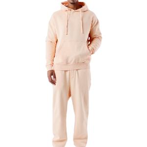 Trajes de chándal unisex personalizados Trajes de Jogger de algodón Conjunto de chándal con capucha para hombre 100% algodón 2026 - Product Image 1