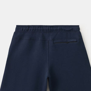 Shorts de sport pour hommes respirants à séchage rapide en toile tricotée unie à taille mi-haute pour l'entraînement et la gym, service OEM - Product Image 5